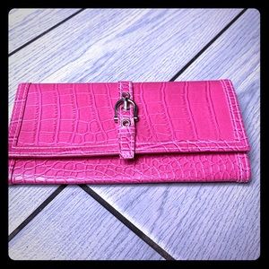 ✨💖 Pink Croc Cookie Lee FS Wallet 💖✨